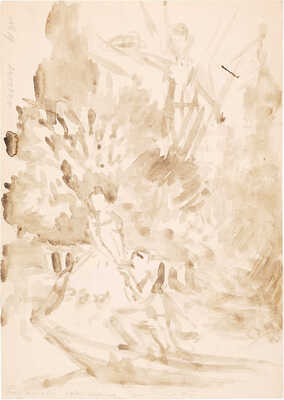 Котарбинский Вильгельм Александрович. Эскиз постановки живой картины «Парнасс»